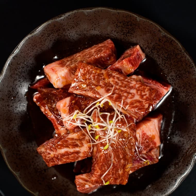 Marinated Wagyu Sliced